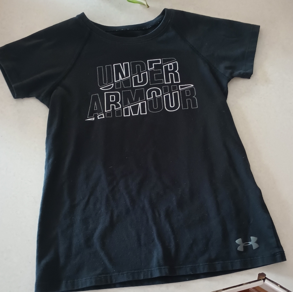 Youth XS under armour tee